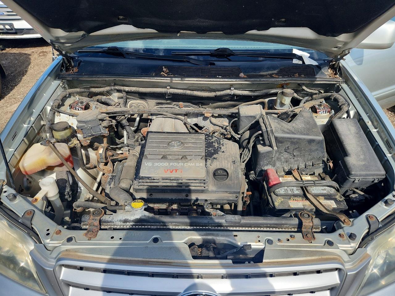 2003 Toyota Highlander Limited Silver vin: JTEGF21A130112144
