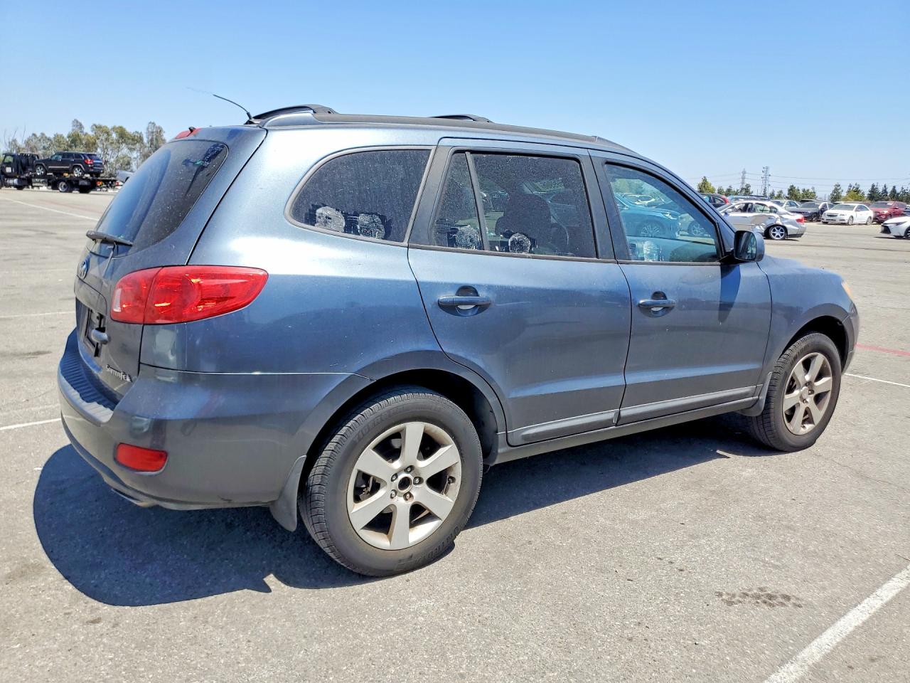 2009 Hyundai Santa Fe Se Gray vin: 5NMSH13E29H235527