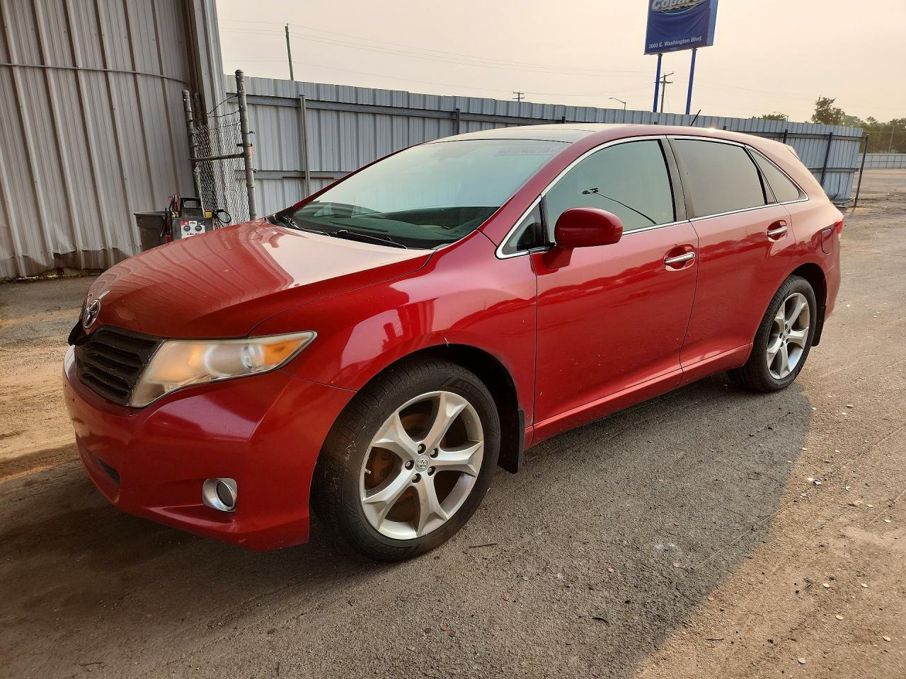 2009 Toyota Venza Awd V6 Red vin: 4T3BK11A19U007094