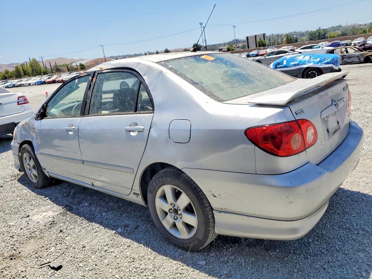 2008 Toyota Corolla S Silver vin: 1NXBR30E28Z017474