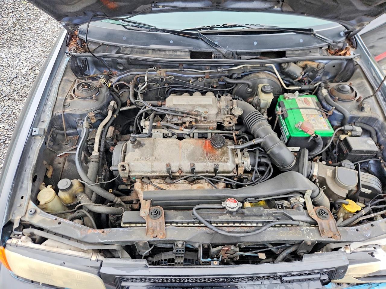 1990 Mazda Protege Se Черный vin: JM1BG2246L0169203