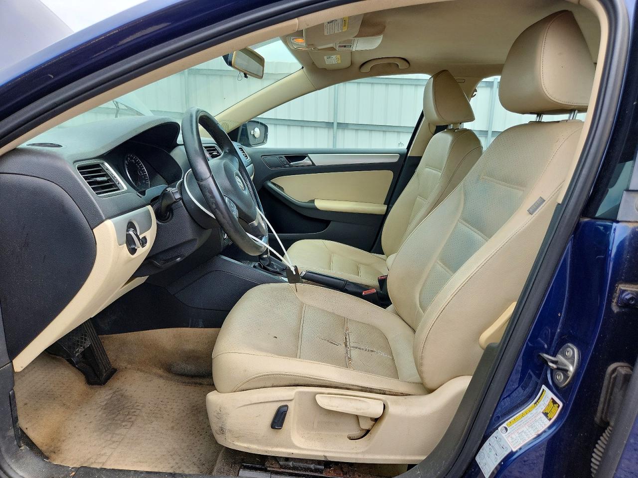 2014 Volkswagen Jetta Se Синий vin: 3VWD17AJ8EM444145