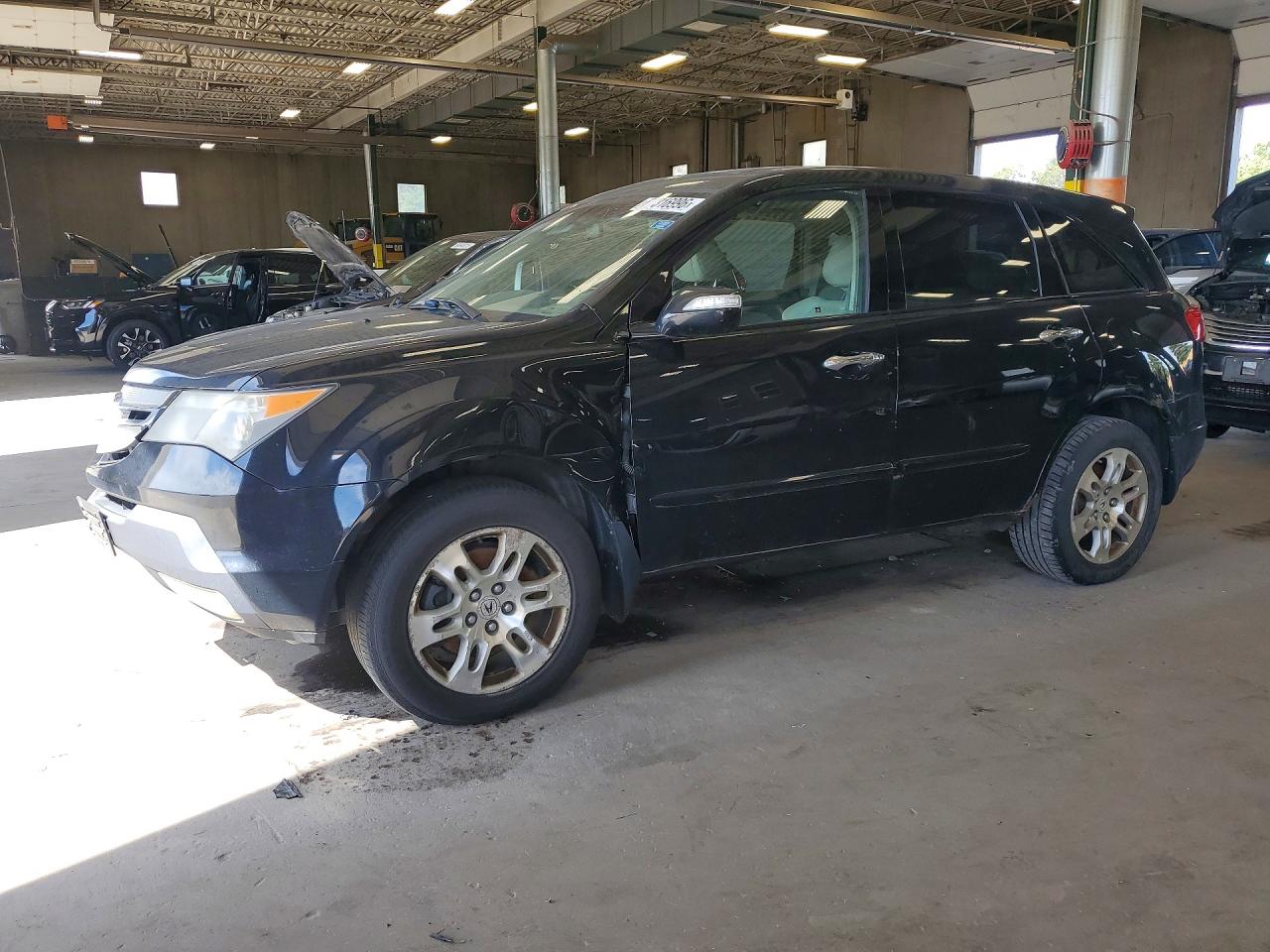 2009 Acura Mdx Technology Black vin: 2HNYD28649H503352