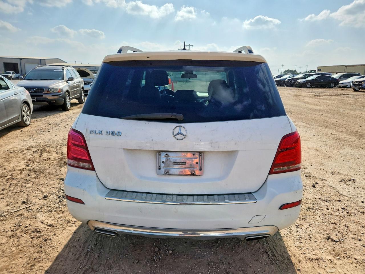 2014 Mercedes-benz Glk 350 White vin: WDCGG5HB0EG333322