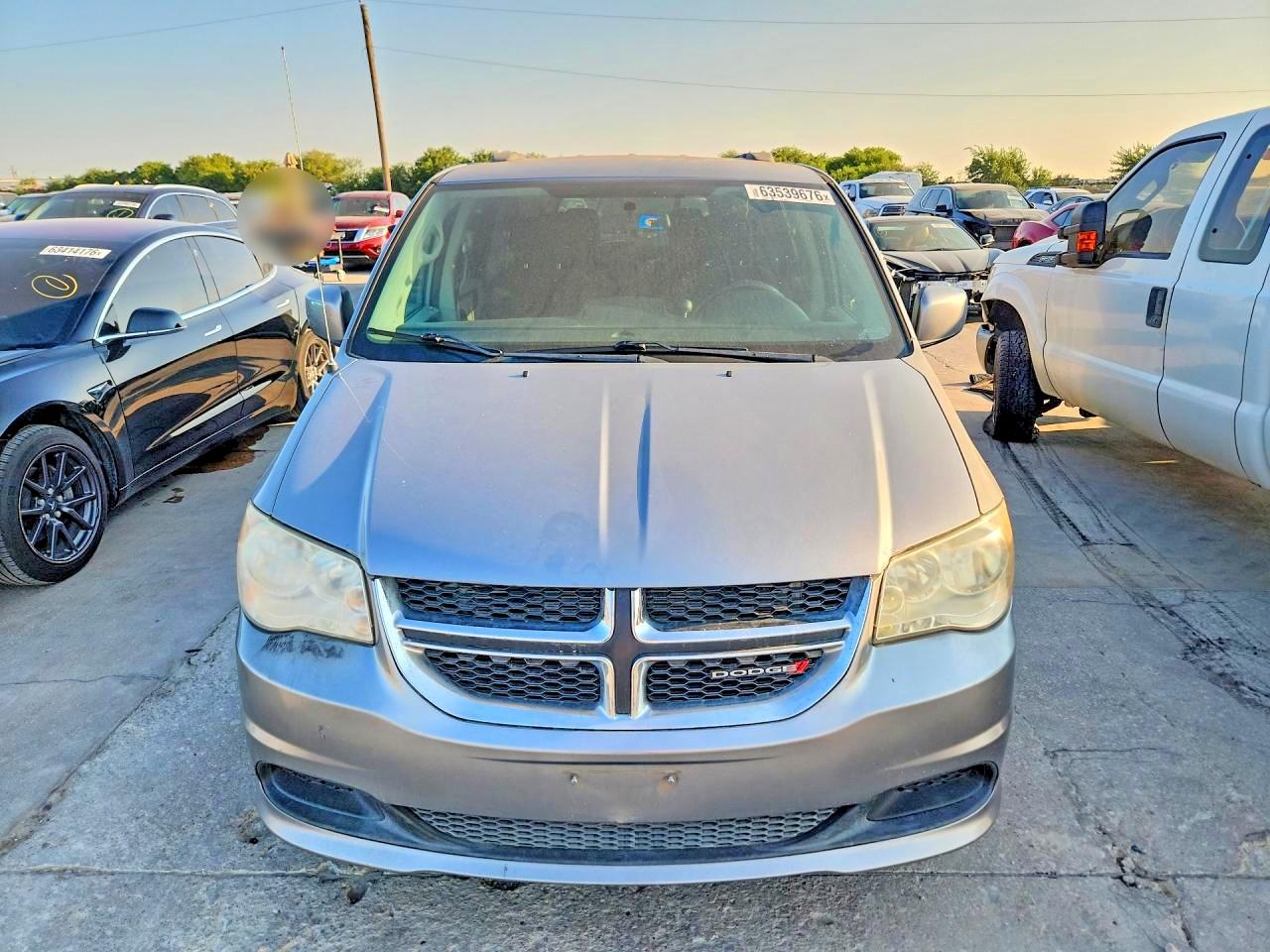 2014 Dodge Grand Caravan Sxt Gray vin: 2C4RDGCGXER128899