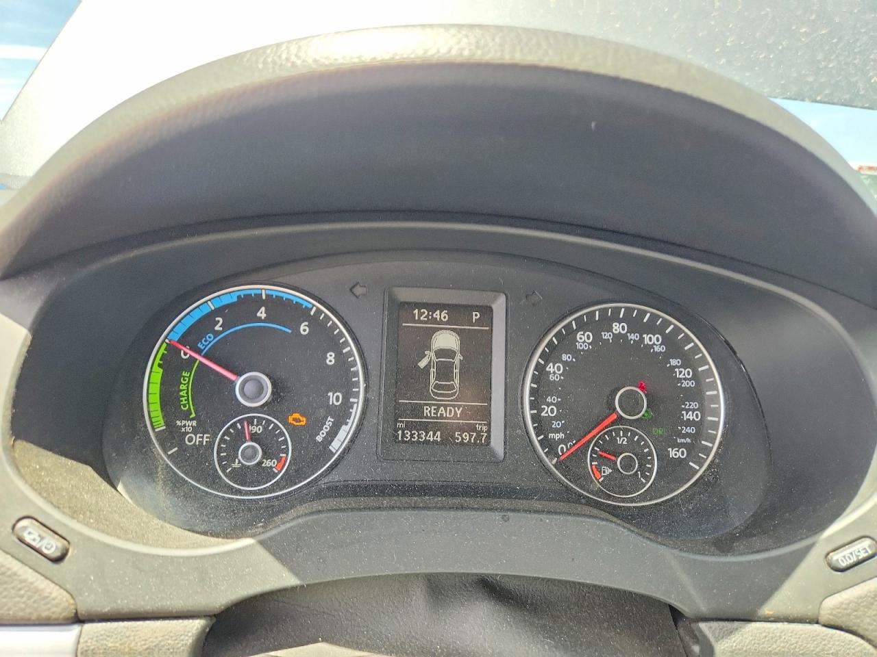 2013 Volkswagen Jetta Hybrid Gray vin: 3VW637AJ9DM276906