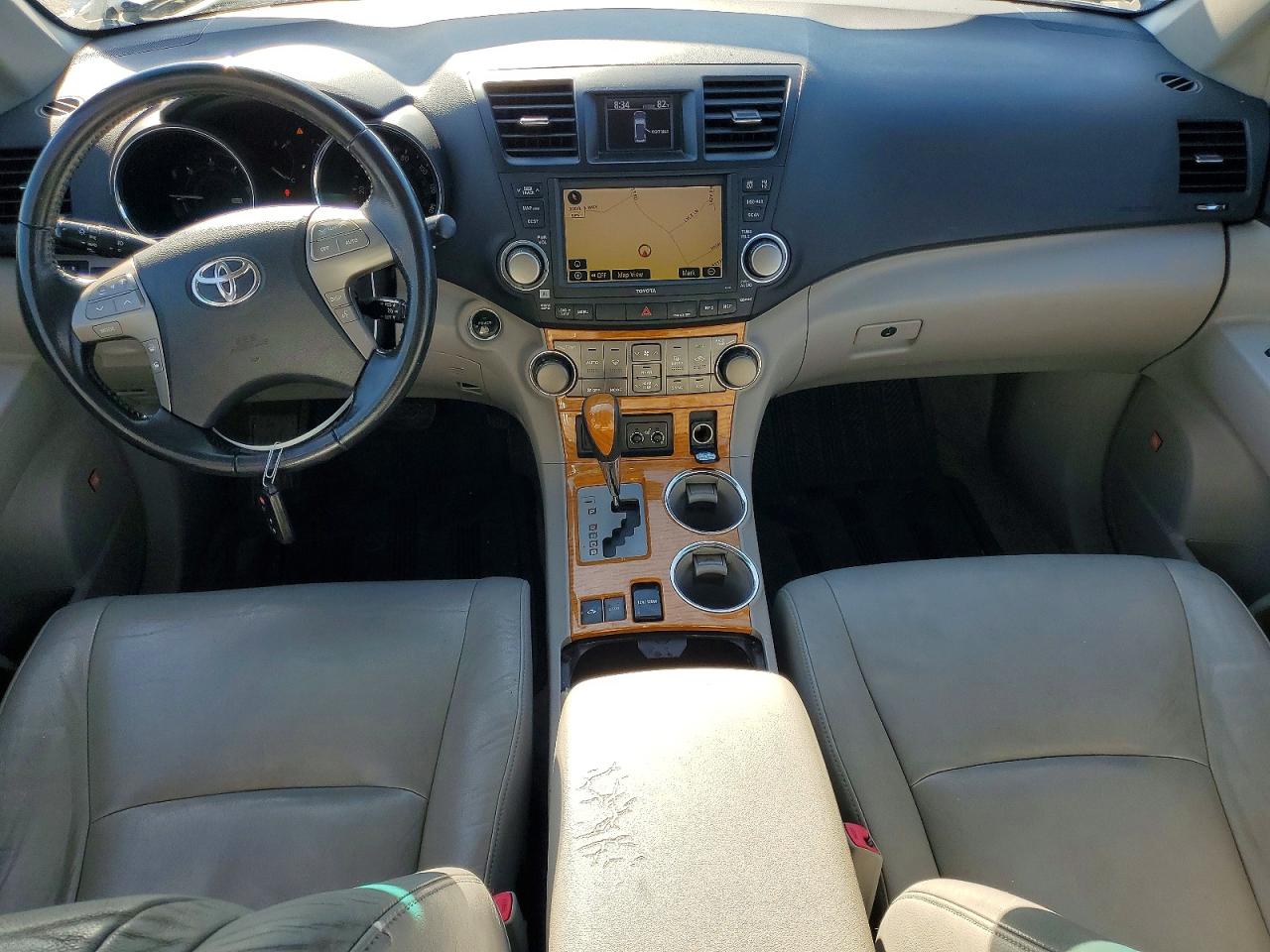 2010 Toyota Highlander Hybrid Limited Белый vin: JTEJW3EH6A2043228