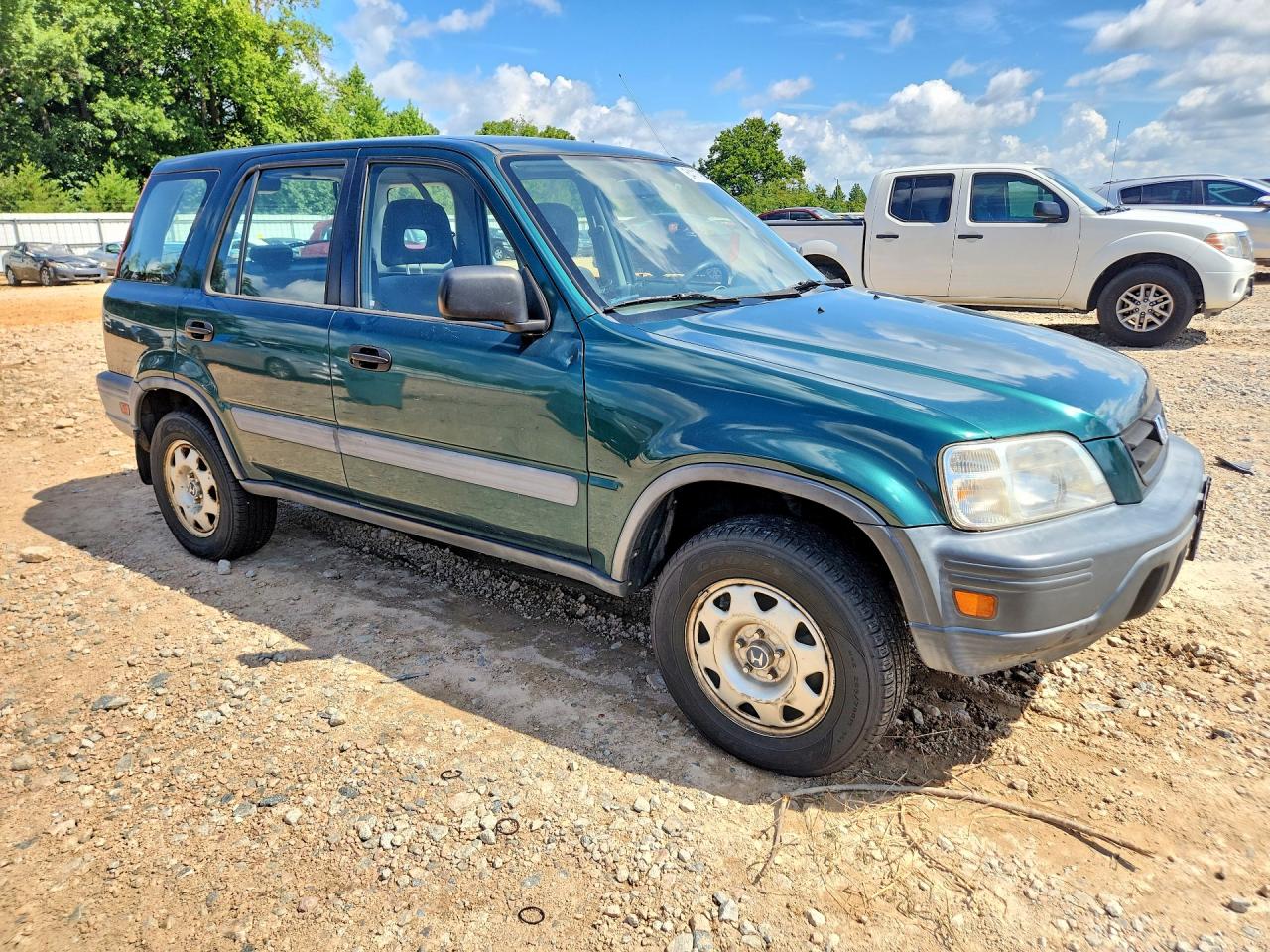2001 Honda Cr-v Lx Green vin: JHLRD18431C056266