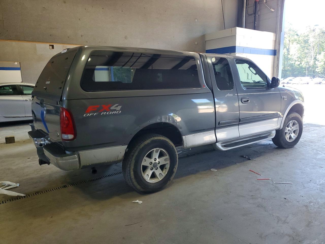 2003 Ford F150 Gray vin: 1FTRX18L93NB11838