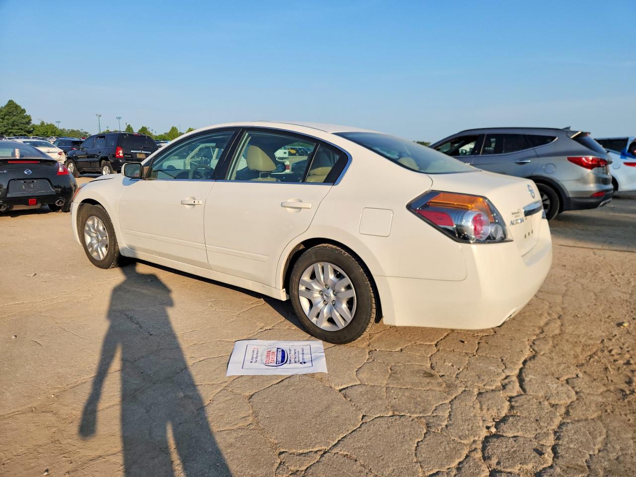 2012 Nissan Altima 2.5 White vin: 1N4AL2AP6CN442765