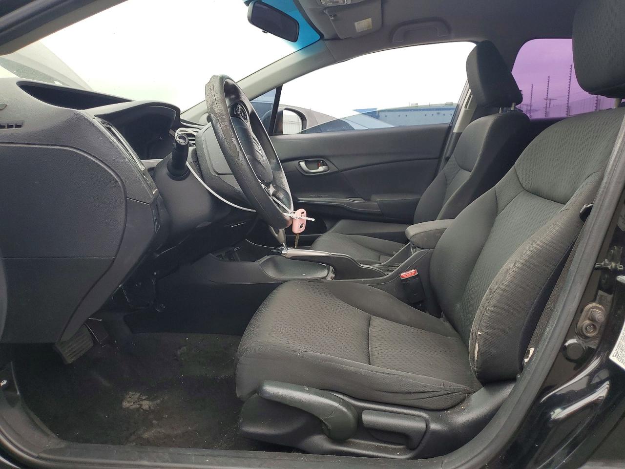 2015 Honda Civic Se Black vin: 19XFB2F76FE703526
