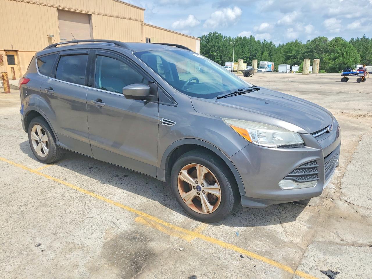 2014 Ford Escape Se Gray vin: 1FMCU9GX7EUC04802