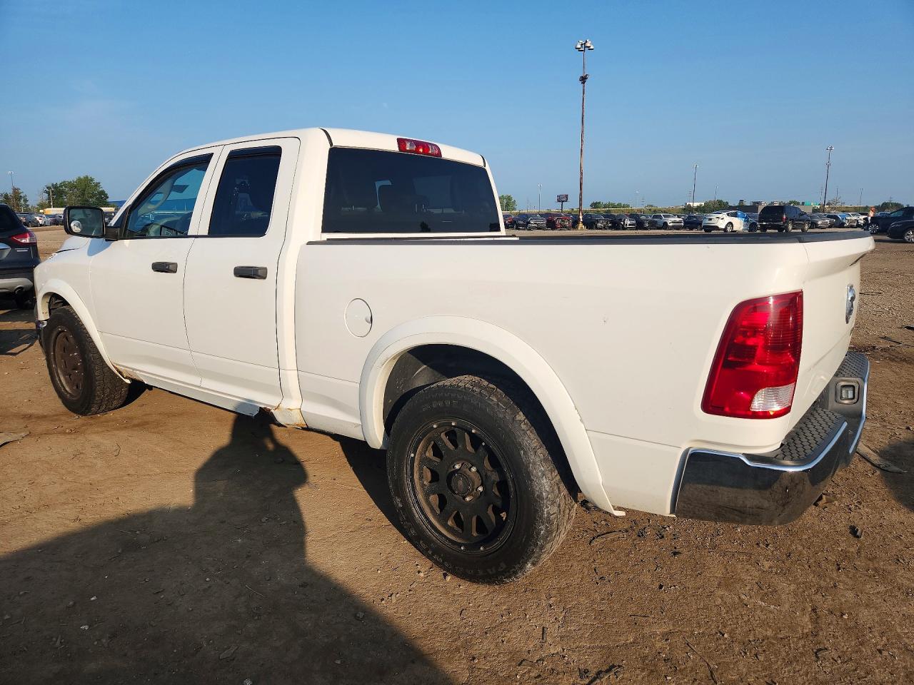 2011 Dodge Ram 1500 White vin: 1D7RV1GP6BS686236