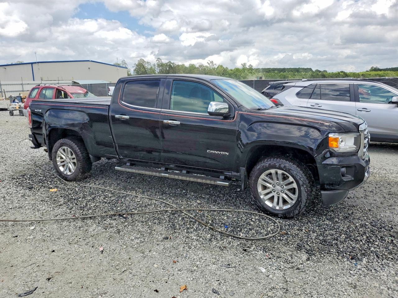 2015 Gmc Canyon Slt Black vin: 1GTG6CE32F1189612