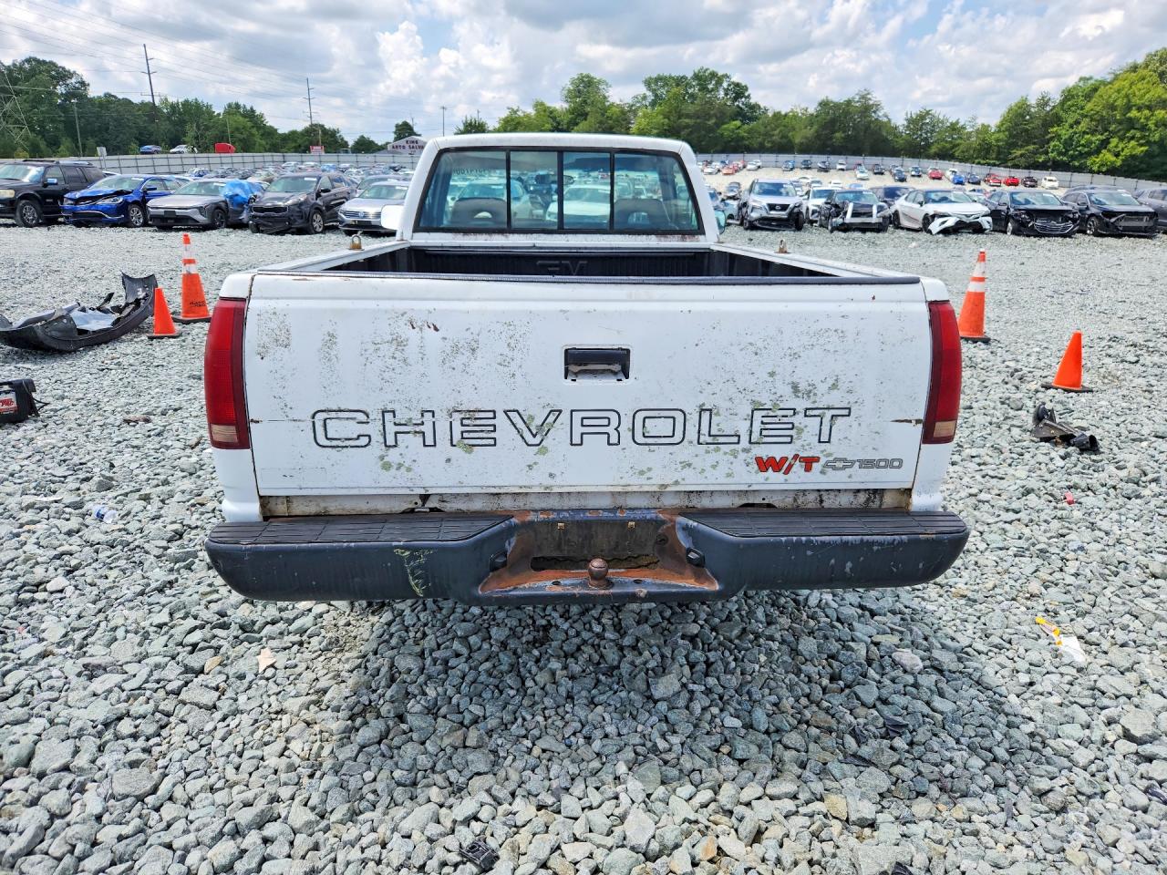 1993 Chevrolet Gmt-400 C1500 White vin: 1GCDC14Z1PE213110