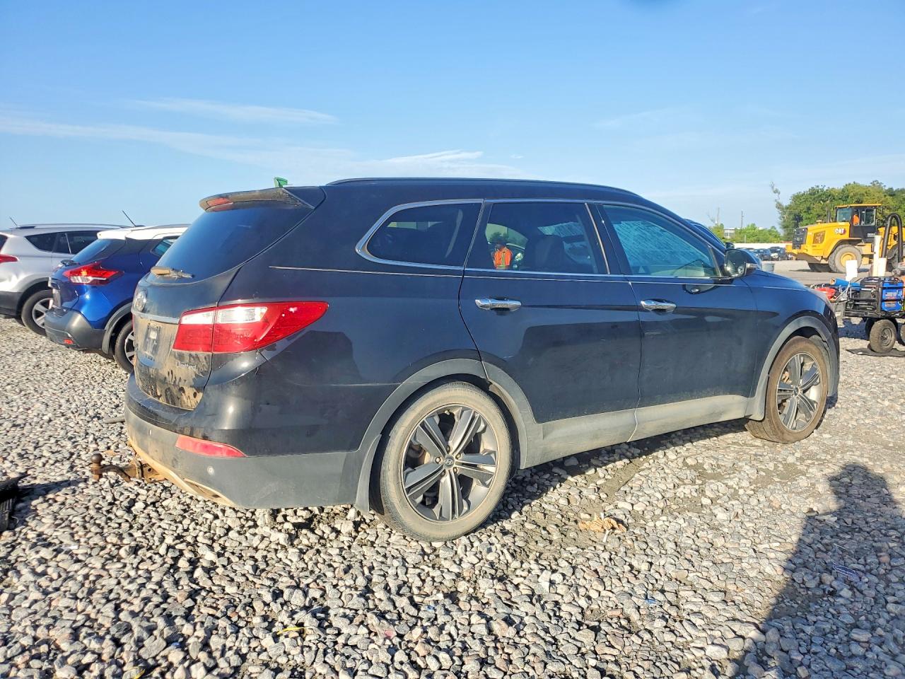 2015 Hyundai Santa Fe Limited Черный vin: KM8SR4HF6FU115293