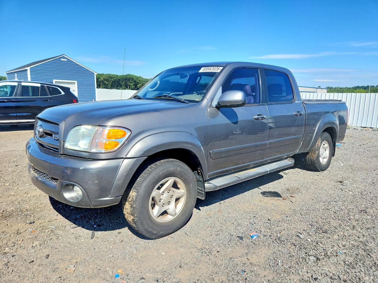 2004 Toyota Tundra Double Cab Limited Gray vin: 5TBDT48124S444327