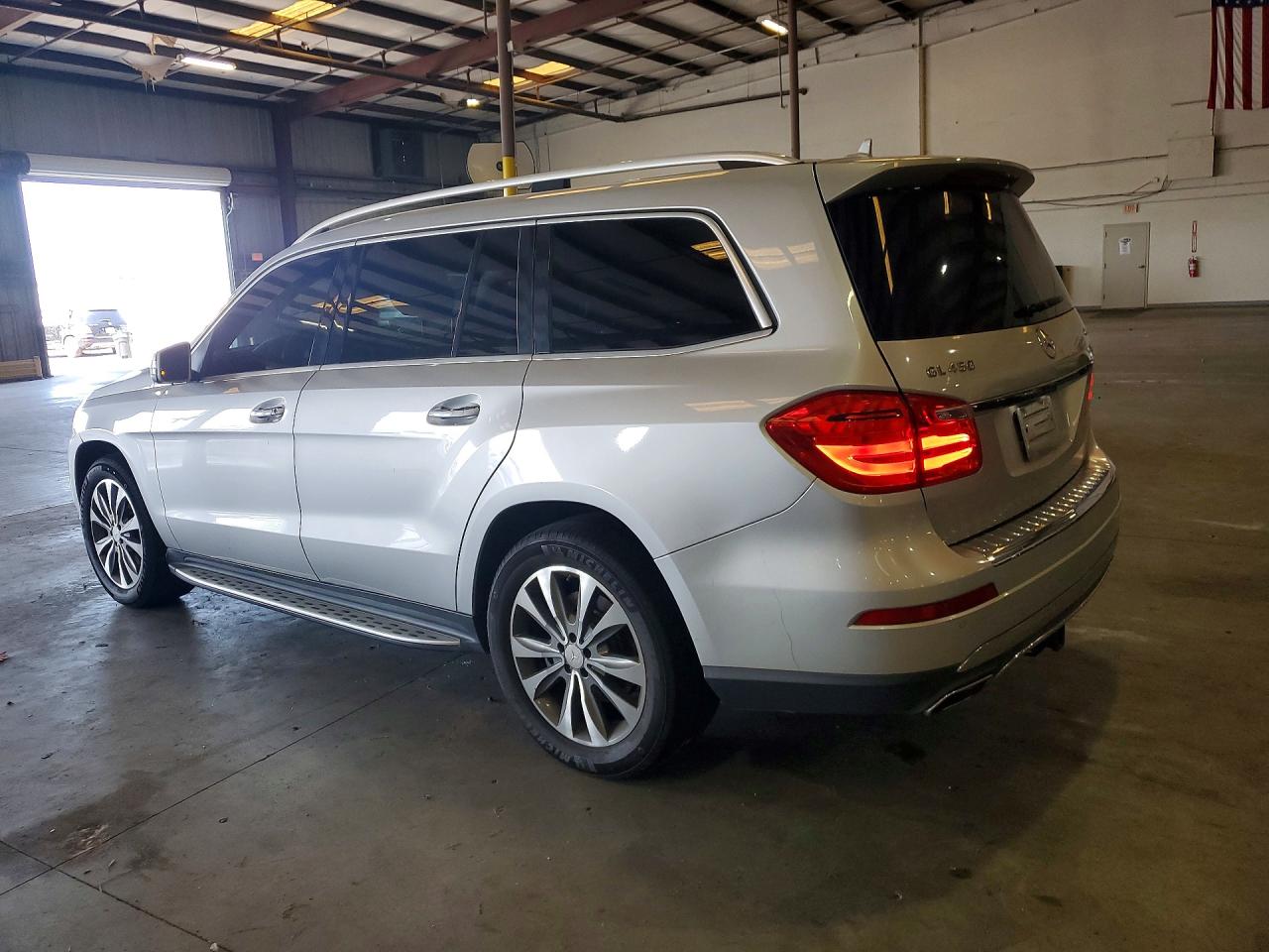 2015 Mercedes-benz Gl 450 4matic Silver vin: 4JGDF6EE2FA451534