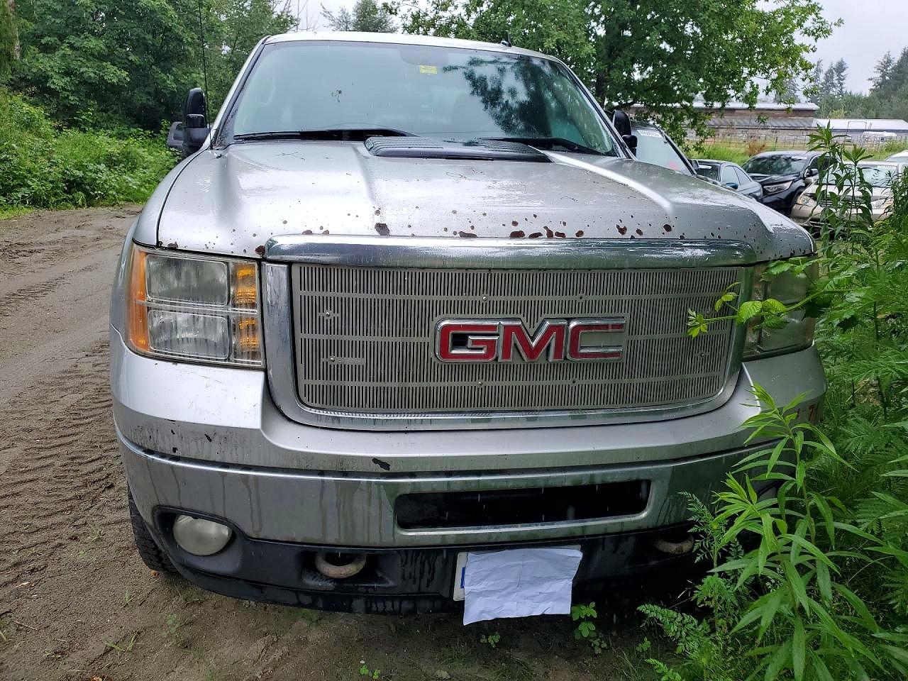 2011 Gmc Sierra K3500 Sle Gray vin: 1GT423CG3BF237183