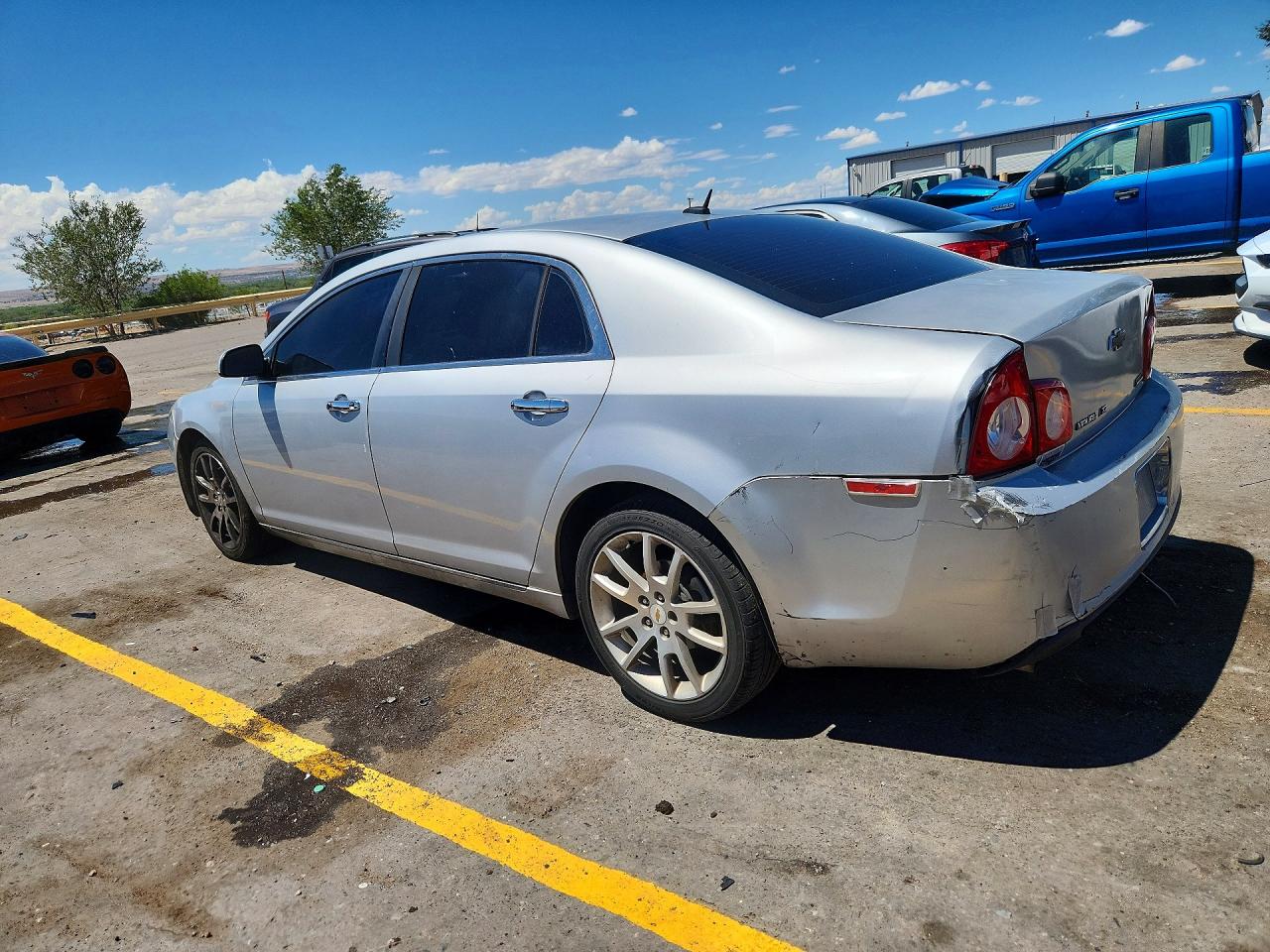 2011 Chevrolet Malibu Ltz Silver vin: 1G1ZE5EU4BF374699