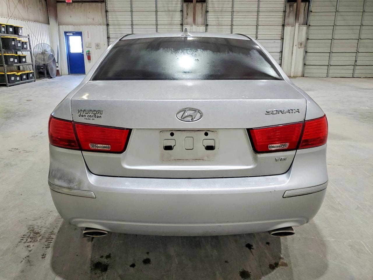 2009 Hyundai Sonata Gls V6 Silver vin: 5NPET46F89H462029