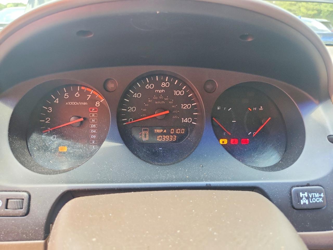 2002 Acura Mdx Touring Black vin: 2HNYD18832H540457