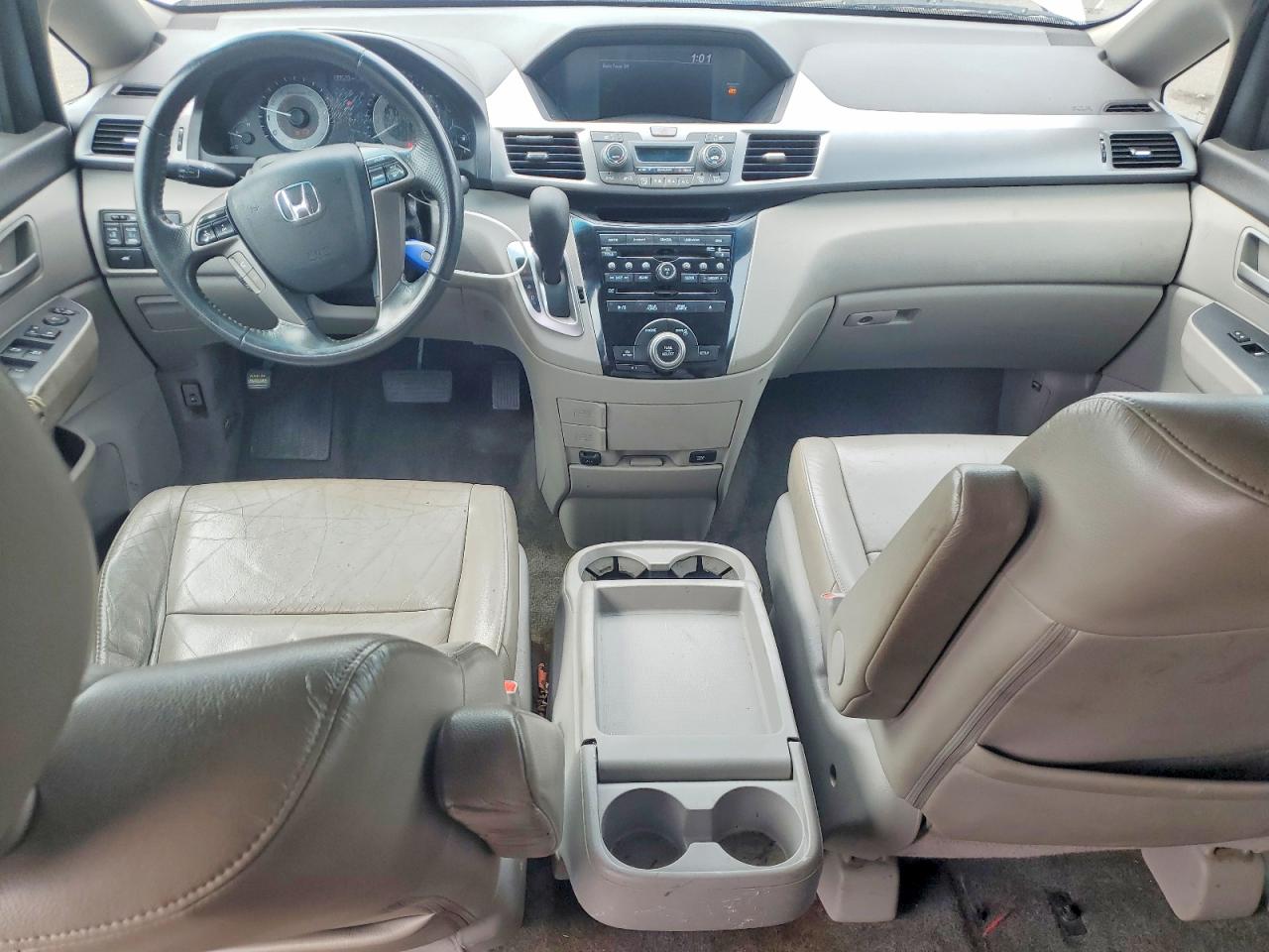 2012 Honda Odyssey Exl Silver vin: 5FNRL5H64CB036008