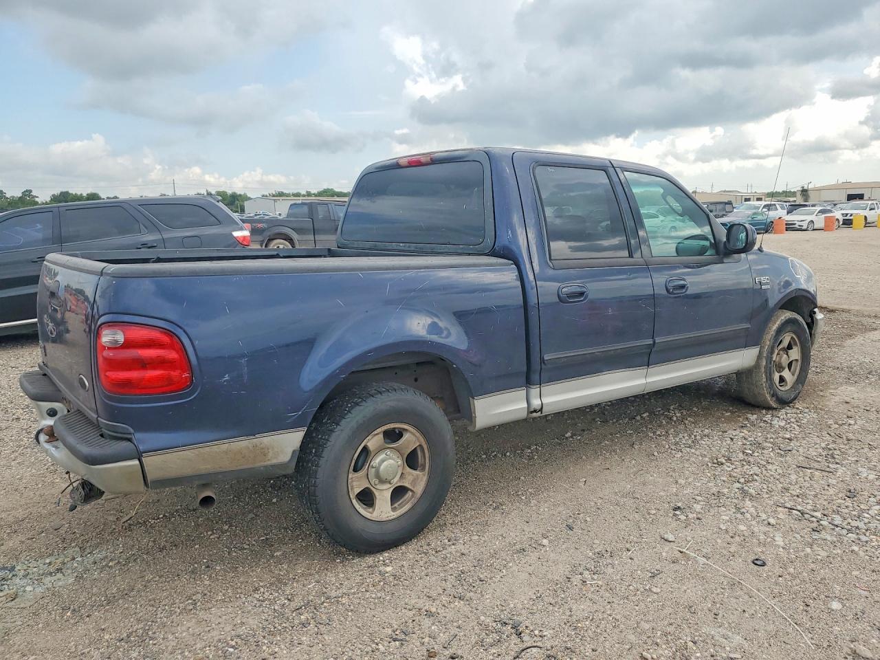 2003 Ford F150 Supercrew Blue vin: 1FTRW07653KC69765