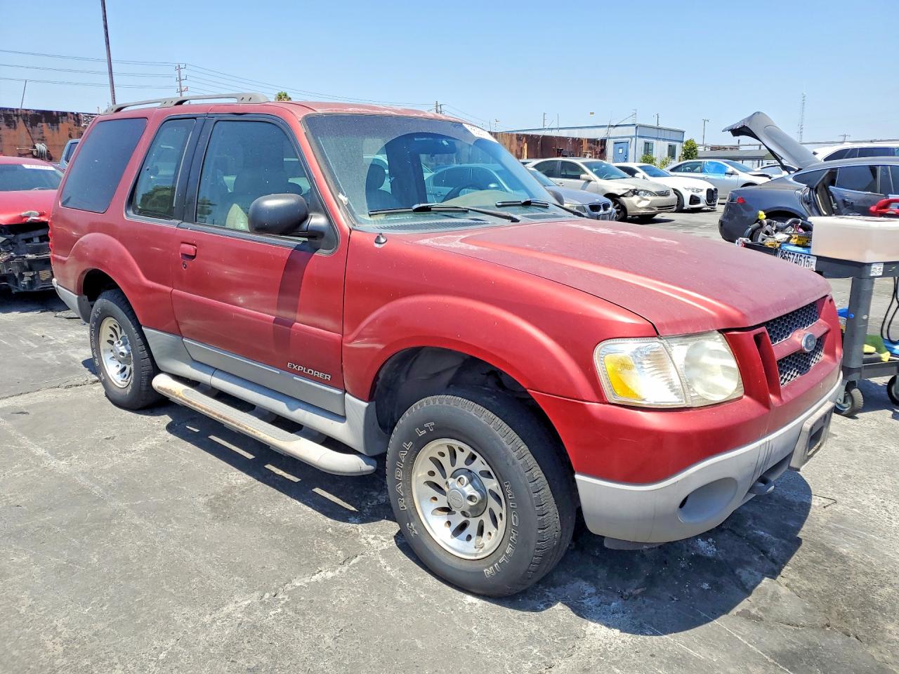 2001 Ford Explorer Sport Красный vin: 1FMYU60E51UA60755