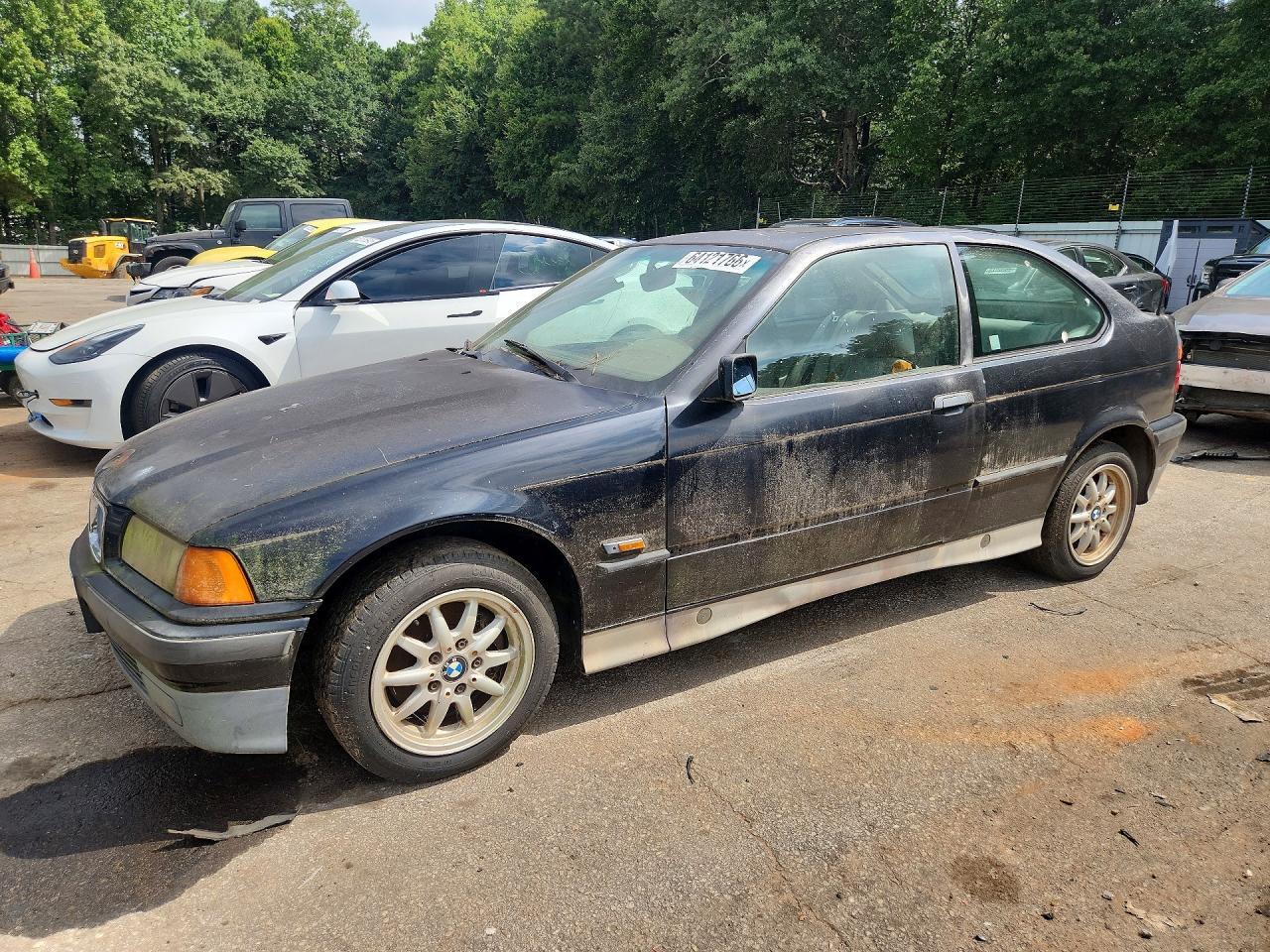 1995 Bmw 318 Ti Automatic Black vin: WBACG6320SAM72296