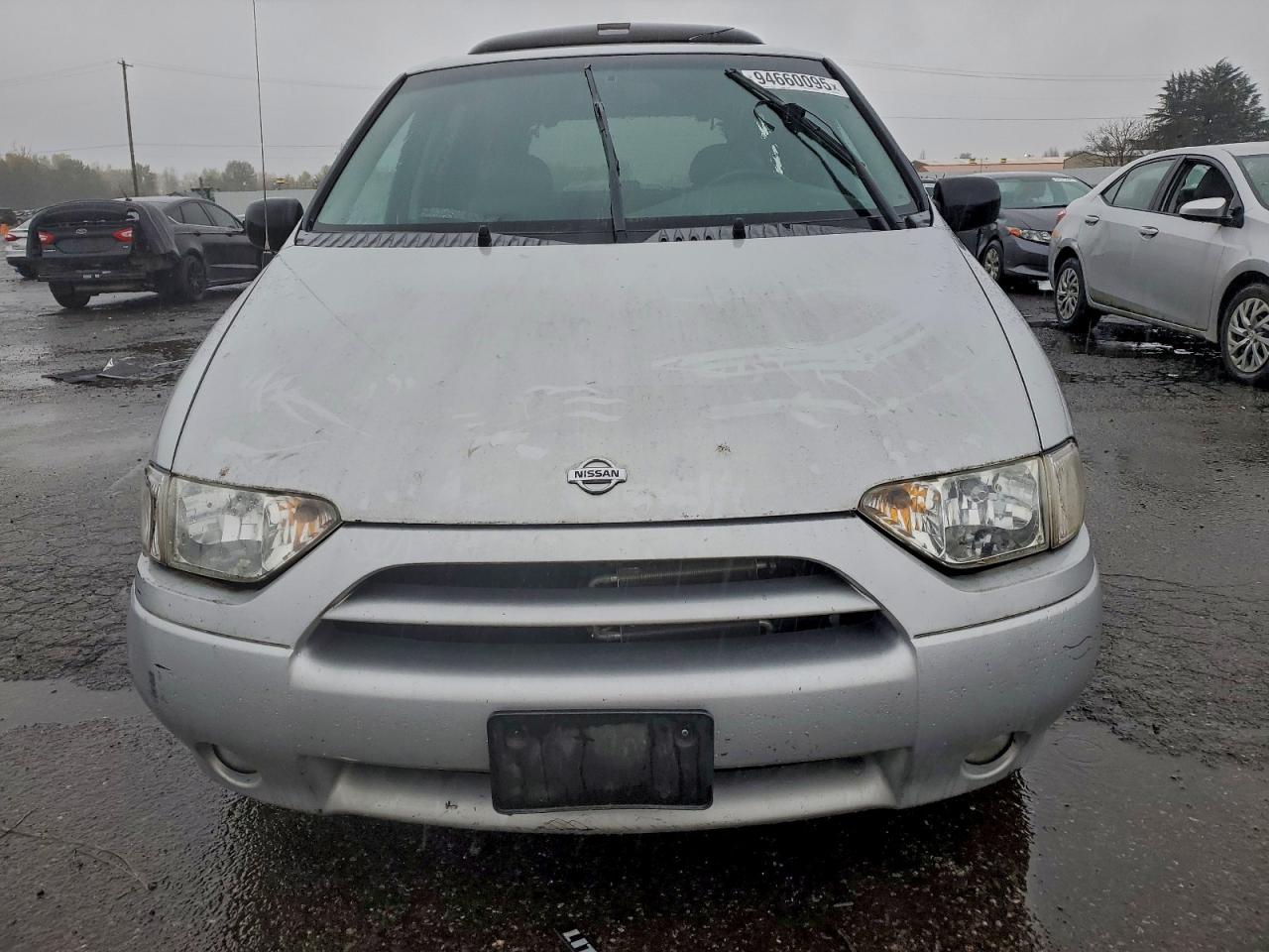 2001 Nissan Quest Se Silver vin: 4N2ZN16T31D812206