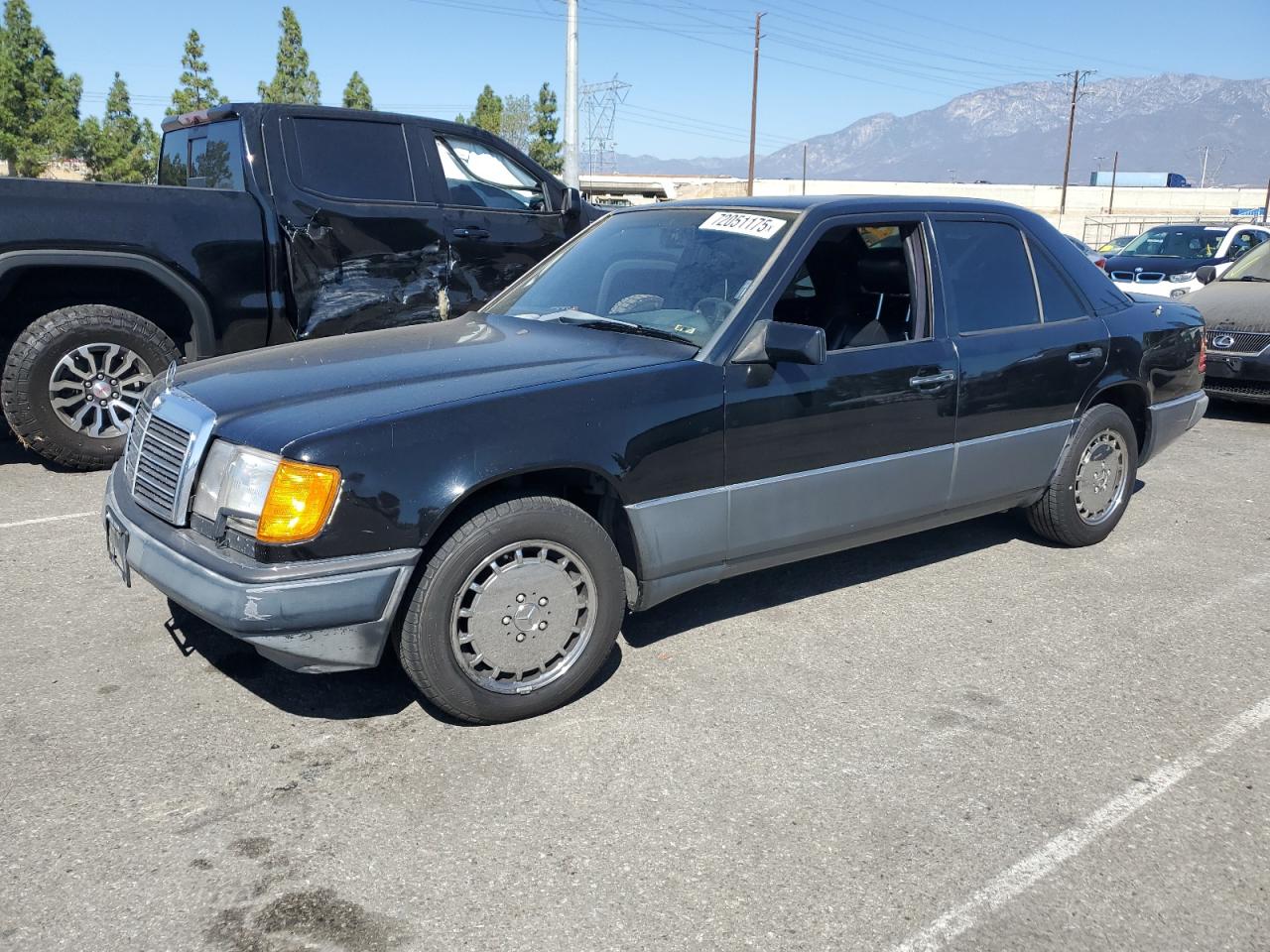 1991 Mercedes-benz 300 E Черный vin: WDBEA30D6MB375472