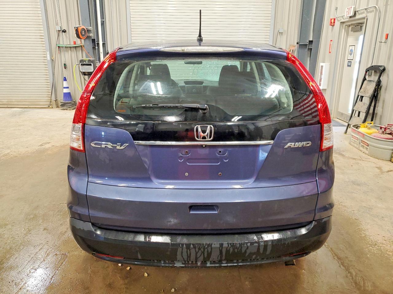2014 Honda Cr-v Lx Blue vin: 2HKRM4H33EH679225