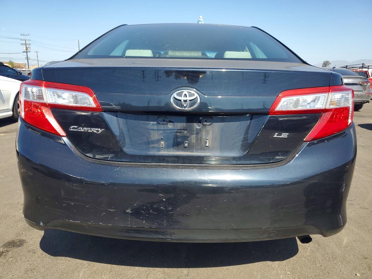 2012 Toyota Camry Le Black vin: 4T4BF1FK7CR177536