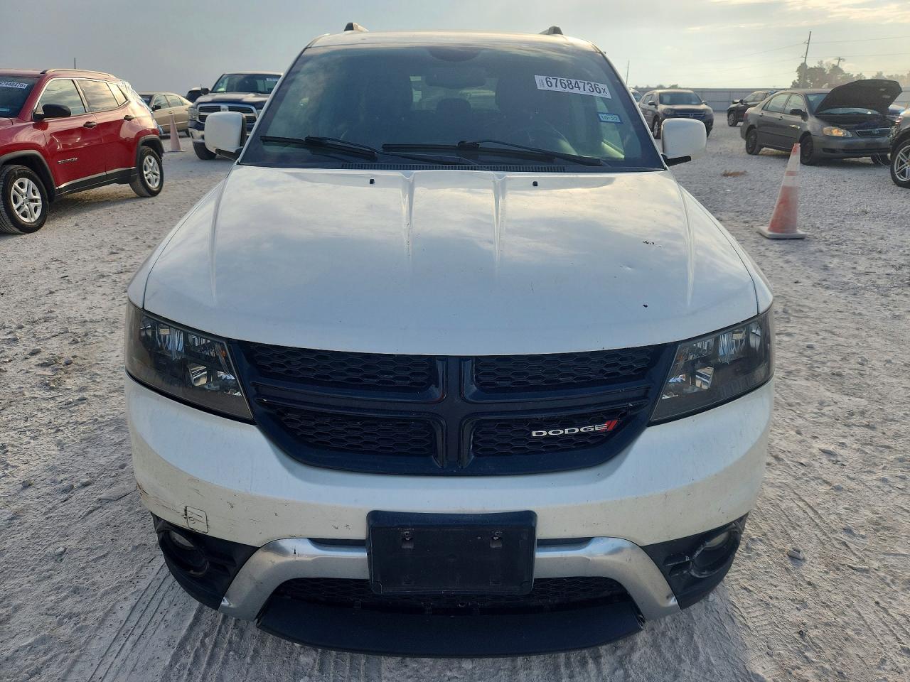 2015 Dodge Journey Crossroad Кремовый vin: 3C4PDCGG0FT606238