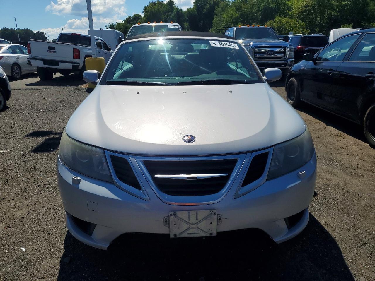 2009 Saab 9-3 2.0t Серебряный vin: YS3FB79Y396000373