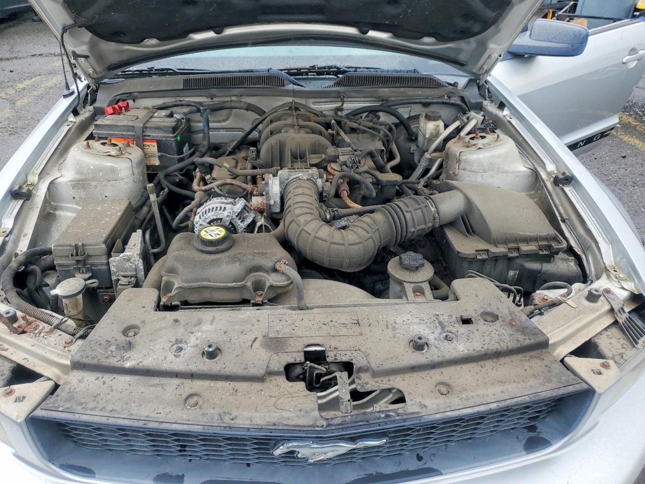 2009 Ford Mustang Gray vin: 1ZVHT80N895104804