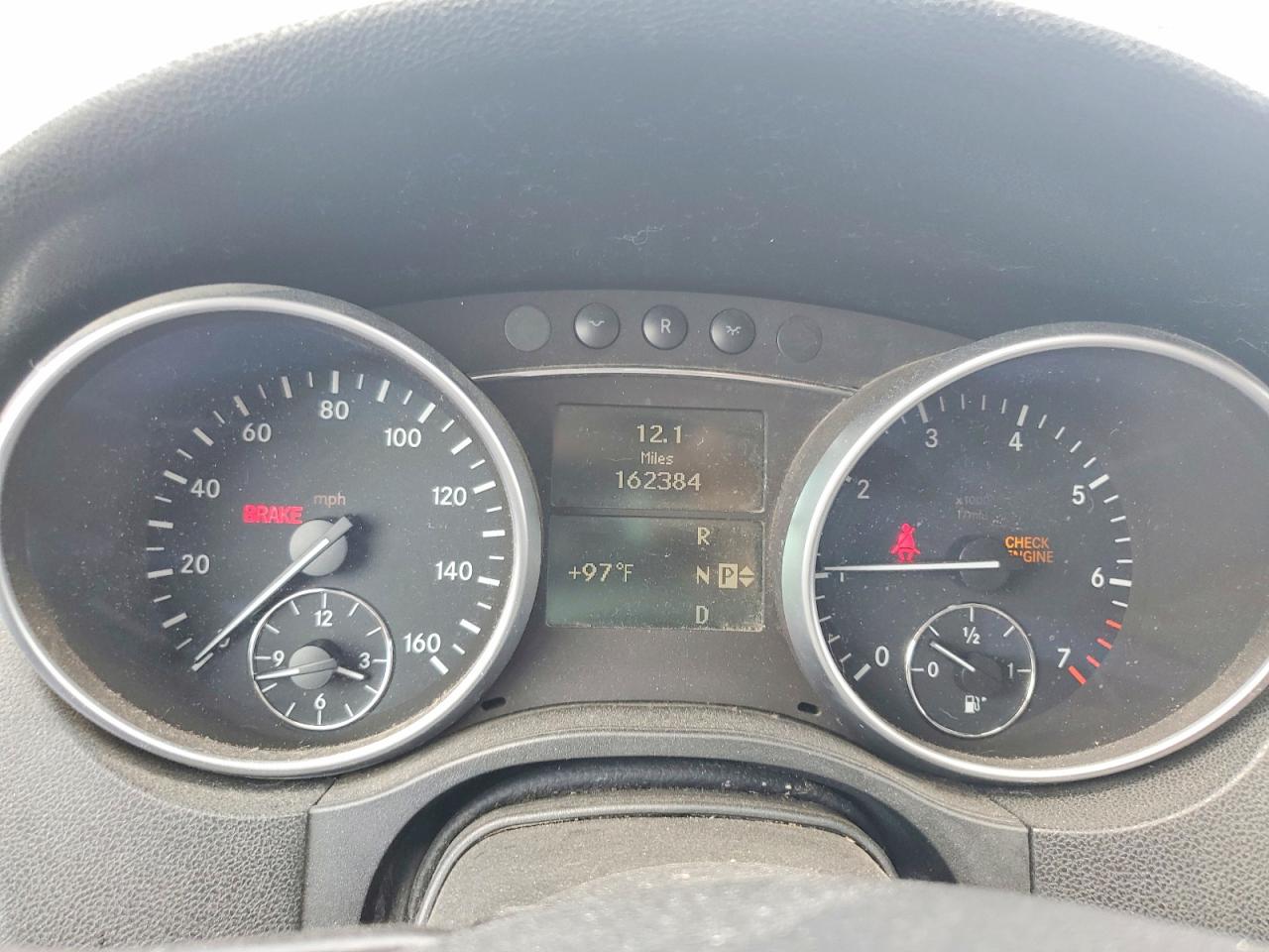 2008 Mercedes-benz Ml 350 Black vin: 4JGBB86E28A431459