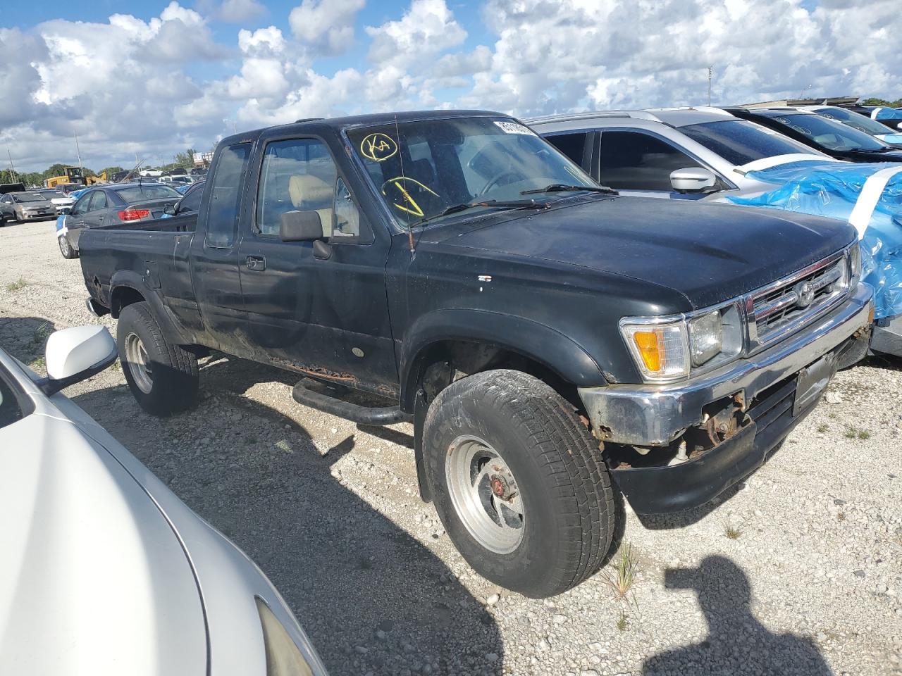 1995 Toyota Pickup 1/2 Ton Extra Long Wheelbase Black vin: JT4VN13D7S5151452