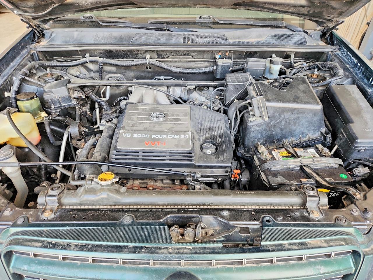 2002 Toyota Highlander Limited Green vin: JTEHF21A820070557