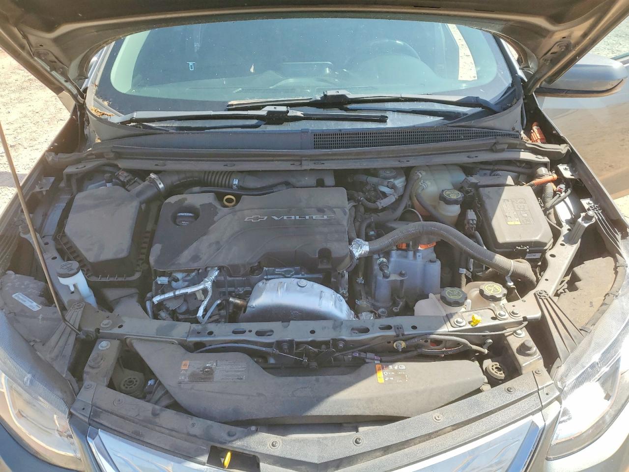 2017 Chevrolet Volt Lt Серый vin: 1G1RA6S54HU107713