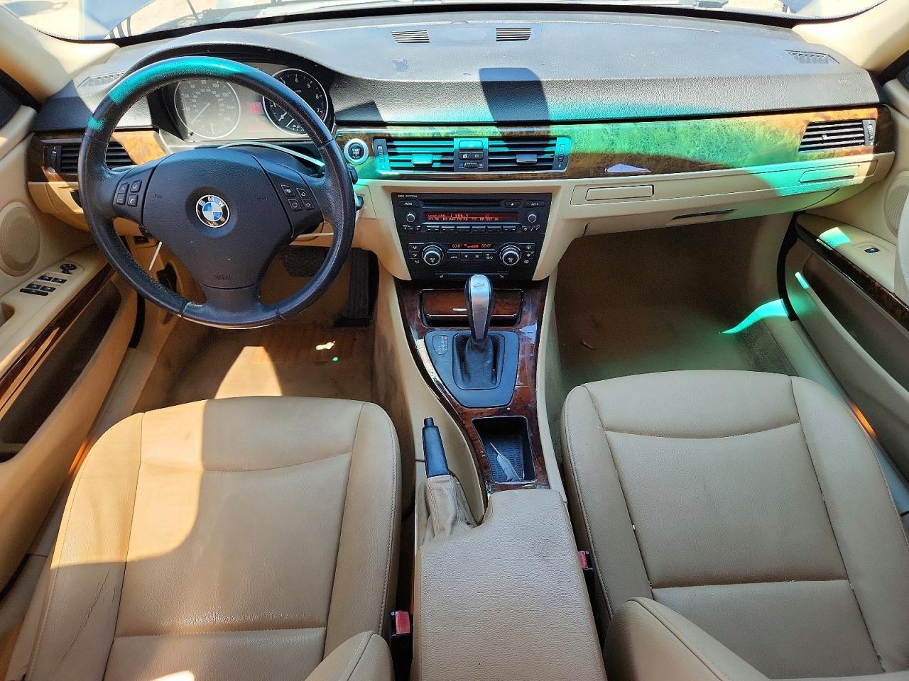 2008 Bmw 328 I Blue vin: WBAVA33538KX87714