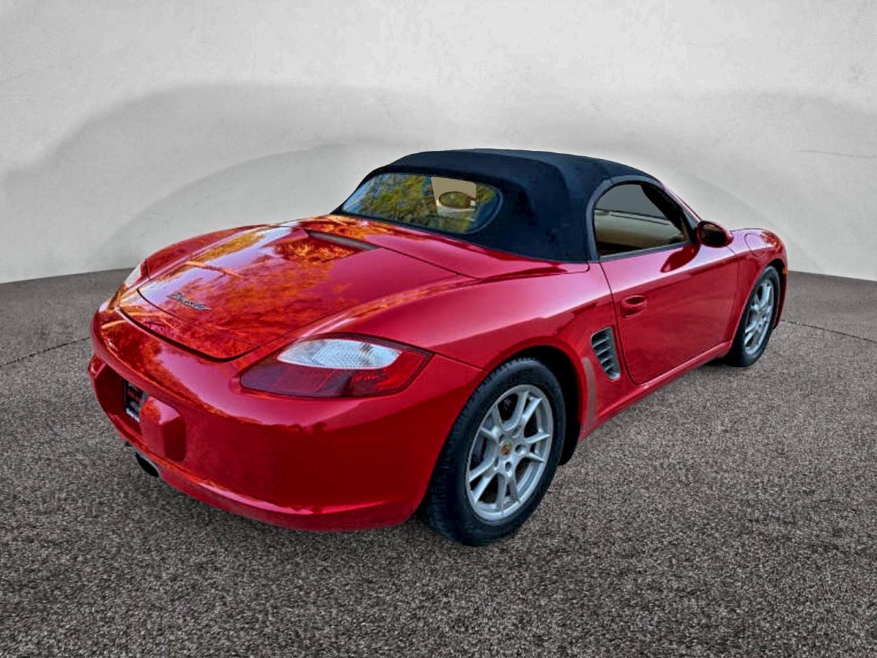 2006 Porsche Boxster Red vin: WP0CA29886U712353