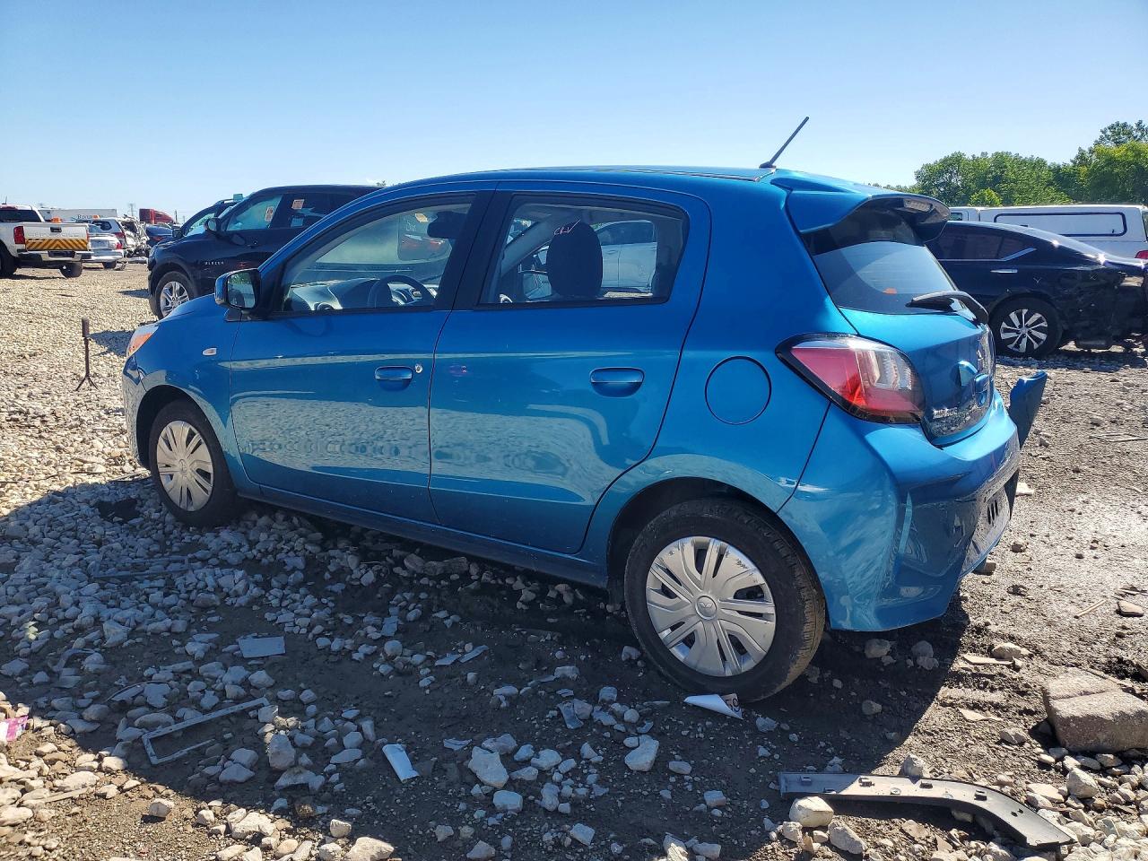 2024 Mitsubishi Mirage Es Синий vin: ML32AUHJ6RH024640