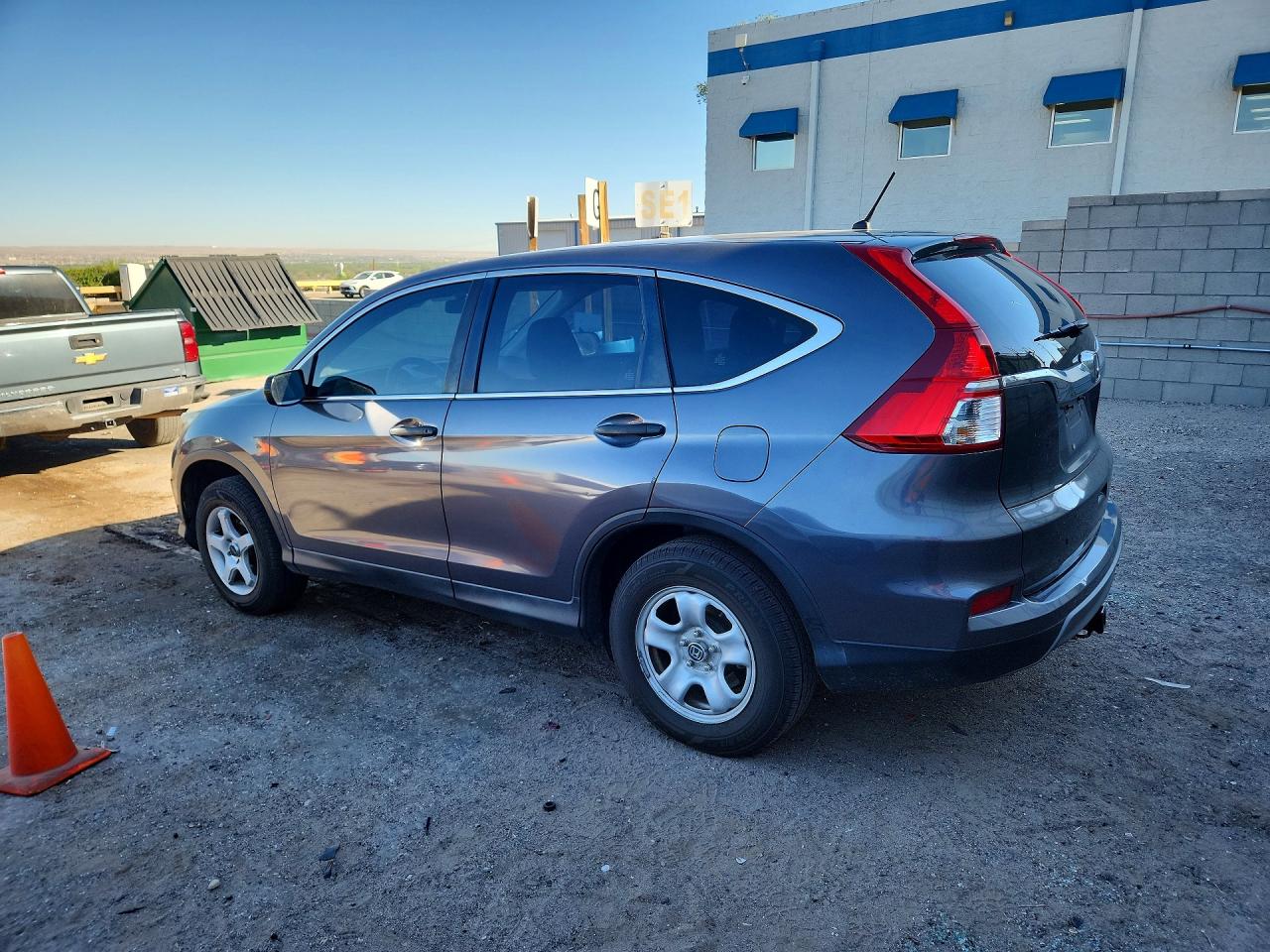 2015 Honda Cr-v Lx Gray vin: 2HKRM3H33FH510317