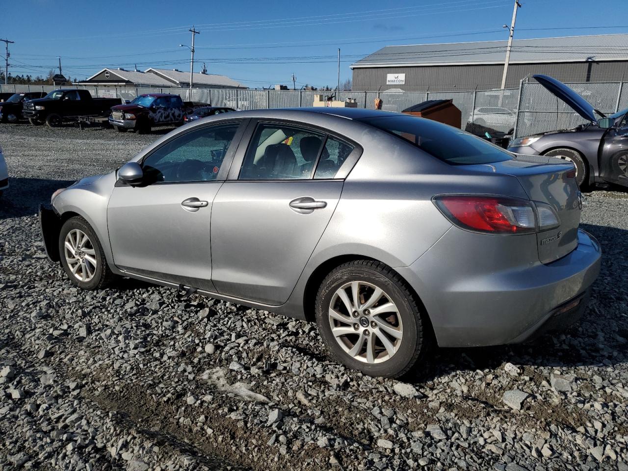 2013 Mazda 3 I Silver vin: JM1BL1UF7D1803831