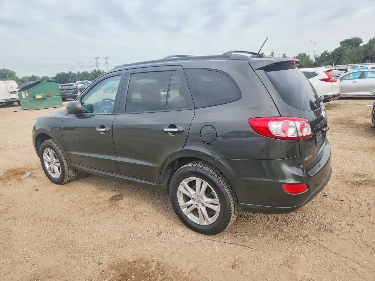 2010 Hyundai Santa Fe Limited Green vin: 5NMSK4AG5AH341028