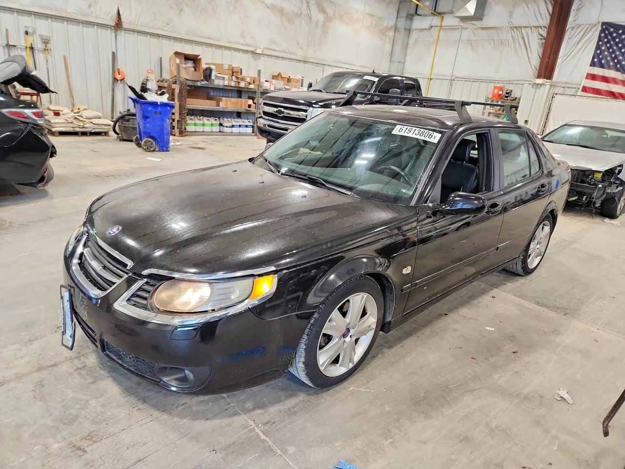 2008 Saab 9-5 Aero Black vin: YS3EH49G183501231