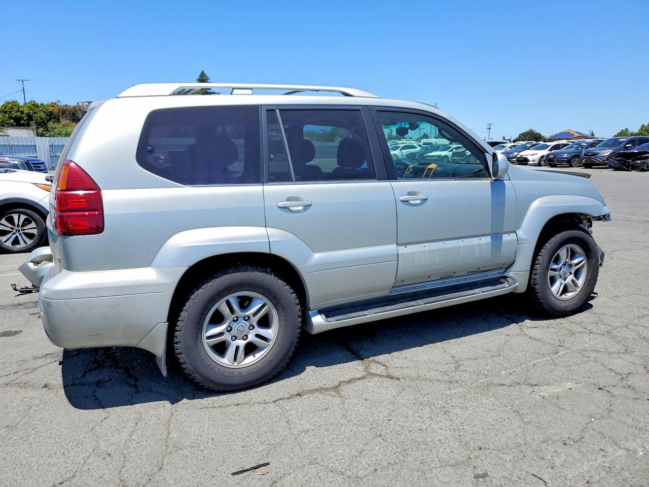 2003 Lexus Gx 470 Серебряный vin: JTJBT20XX30002638