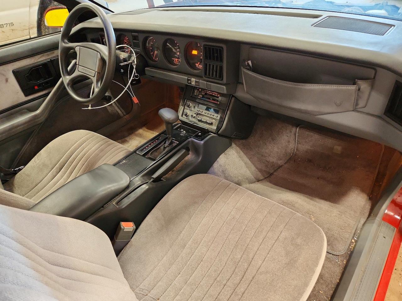 1989 Pontiac Firebird Red vin: 1G2FS21S7KL213212